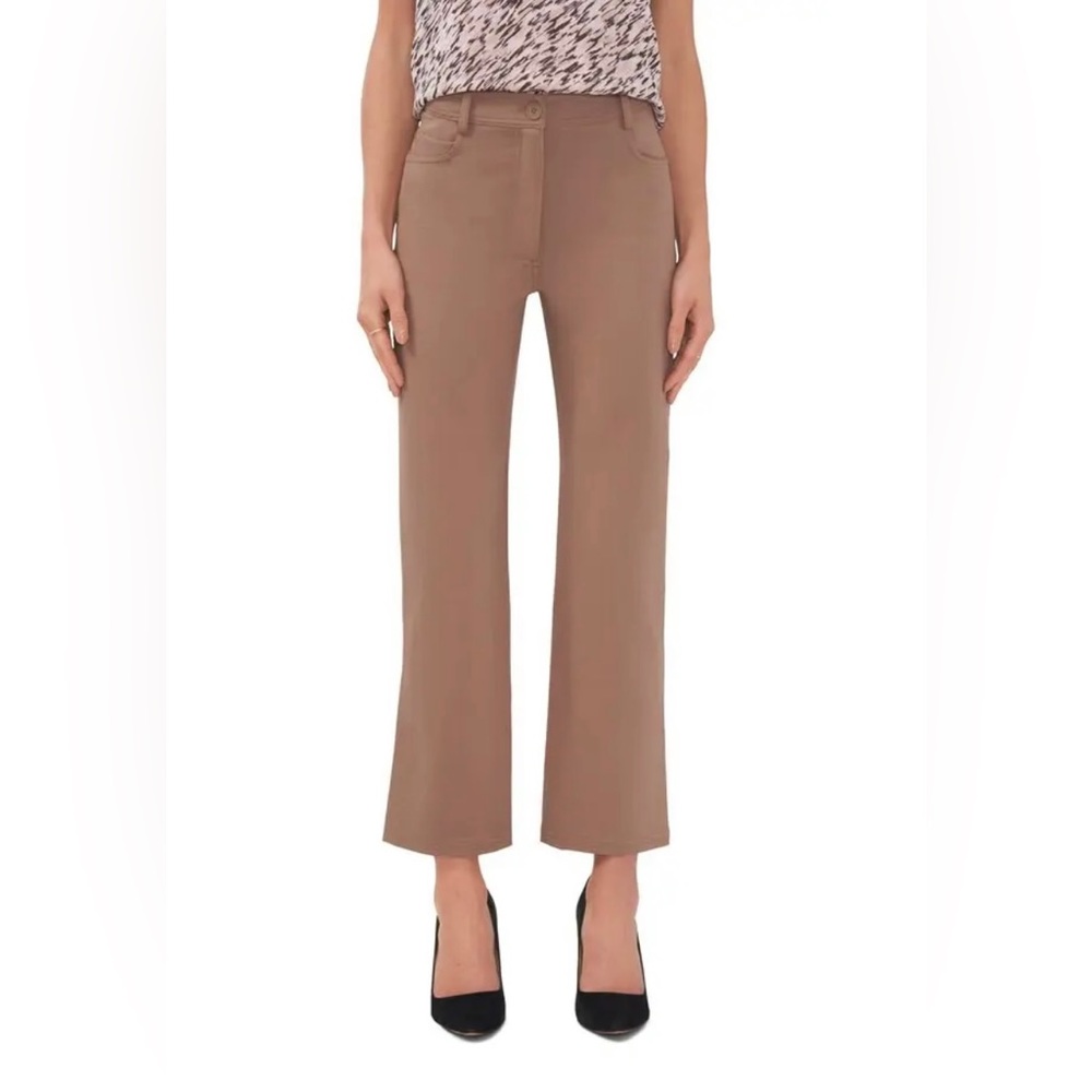 Halogen® Five-Pocket Ponte Flare Pants